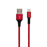 Кабель Borofone BX20 USB на Lightning 2A 1 m Red NB, код: 7827307