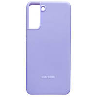 Чехол Silicone Case Samsung Galaxy S21 Plus Elegant Purple TP, код: 8111692