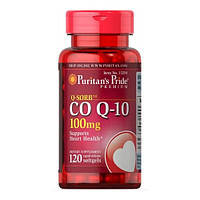 Коэнзим Puritan's Pride Q-Sorb Co Q-10 100 mg 120 Softgels UP, код: 7520706