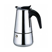 Гейзерная кофеварка Benson BN-150 нержавейка 6 чашек 300 мл MP, код: 7791163