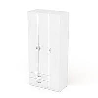 Шкаф для вещей 13 Компанит белый UL, код: 2350957