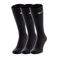Шкарпетки Nike 3Ppk Value Cotton 38-42 Чорний (SX4508-001) OB, код: 7400265