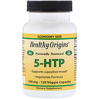 Аминокислота Healthy Origins 5-HTP 100мг 120 гелевых капсул US, код: 1771647