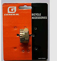 Съемник каретки/картриджа велосипеда (короткий, под ключ 32мм) General FM