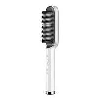 Терморасческа для выпрямления волос RIAS Hair Straightener HQT-908 Grey (3_01625) BM, код: 7889827