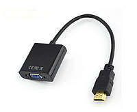 Адаптер-конвертер Tishric HDMI VGA 70091 Black UP, код: 8025362