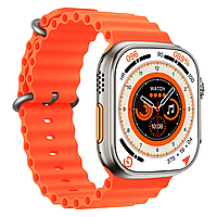 Смарт-годинник XO M8 Pro Wireless Charging Smart Sports Watch.BT Call, Track, HeartRate, IP68 Orange