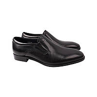 Туфлі чоловічі Lido Marinozi Чорні натуральна шкіра 241-21DT 42 XN, код: 7369729