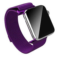 Ремешок BeWatch для Apple Watch миланская петля 38 мм 40 мм Purple (1050211) GG, код: 179510
