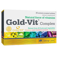 Витаминно-минеральный комплекс для спорта Olimp Nutrition Gold-Vit Complex 30 Tabs UL, код: 7520462