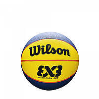 Мини-Мяч баскетбольный Wilson FIBA 3X3 MINI RBR BSKT DS, код: 7815804