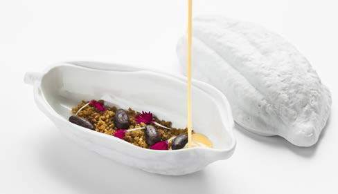 Блюдо COCOA POD