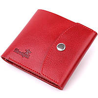 Женское кожаное портмоне Shvigel 16618 Красный NX, код: 7680105