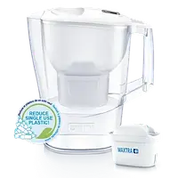 Фільтр-глечик Brita Aluna Memo 2.4 л білий + 2 картриджі NB, код: 7719804