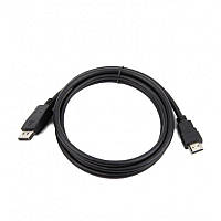 Кабель Cablexpert (CC-DP-HDMI-10M), DisplayPort-HDMI, 10м, черный GG, код: 6703779