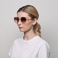 Солнцезащитные очки LuckyLOOK женские 854-940 Классика One size Коричневый IN, код: 7446500