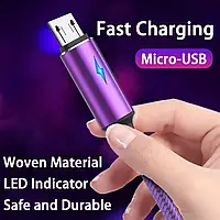 Micro USB 3A 1м кабель для быстрой зарядки мобильного телефона смартфона планшета