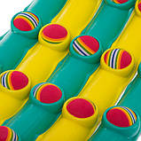 Обруч масажний Хулахуп Hula Hoop COLOR BALL 90 см обруч для талії 3008, фото 6