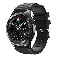 Ремешок 22 мм BeWatch ECO для Samsung Galaxy Watch 46mm | Samsung Gear S3 Черный (1021101.3) BM, код: 1853799