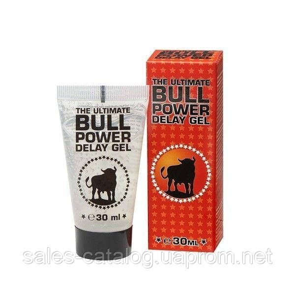 Продовжувальний гель Bull Power Delay Gel 30 мл SC, код: 7729107