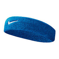 Повязка Nike Swoosh Headband Royal Blue White UP, код: 7487443