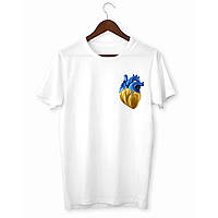 Футболка с принтом Арбуз Украинское сердце XXXL FG, код: 8240282