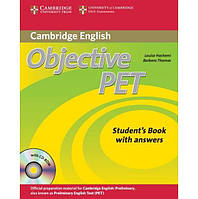 Книга Cambridge University Press Objective PET Second Edition student's Book with answers and CD-ROM 280 с