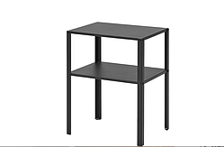 KNARREVIK приліжковий столик , чорний,42х34 см 205.699.77
