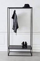 Вешалка стойка для одежды GoodsMetall в стиле Лофт 1700х800х400мм ВШ149 NL, код: 6625733