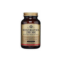 Ресвератрол Solgar Resveratrol 250 mg 60 Softgels UD, код: 7527180