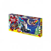 Мягкие пазлы Волк Danko Toys S20-09-12 20 элементов KP, код: 8258646