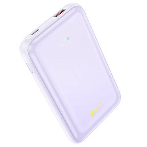 Портативний зарядний пристрій Power Bank Hoco Q21A Great 22.5W+PD20W 20000 mAh Purple