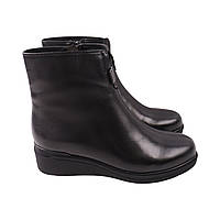 Ботинки женские Polann черные натуральная кожа 244-24ZHC 38 GG, код: 8333570