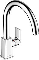 Смеситель для кухонной мойки Hansgrohe Vernis Shape M35 Хром 71871000 DH, код: 8406887