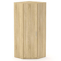 Угловой шкаф для одежды Компанит Шкаф-3У дуб сонома EV, код: 6540684