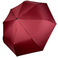 Женский однотонный механический зонт на 8 спиц от TheBest бордовый 0612-1 DH, код: 8324209