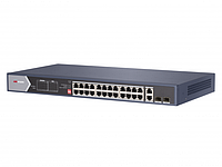 24-портовый неуправляемый Hi-PoE коммутатор Hikvision DS-3E0528HP-E NL, код: 7333164