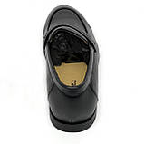 Чоловічі класичні туфлі лофери чорні шкіряні Sergio Billini 30248 розмір 40, фото 6