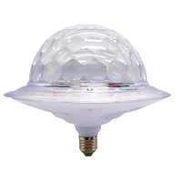 Світлодіодна диско куля на патрон HLV Crystal Magic Ball E27 0926 (010778) EV, код: 1838612
