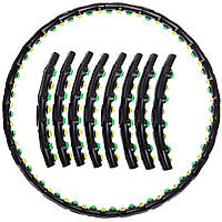 Обруч магнітний Хулахуп Hula Hoop DOUBLE GRACE MAGNETIC 97 см JS-6002