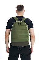 Рюкзак Матрас Хаки Under Armour черное лого (1355909276) PS, код: 8039243