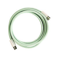 Кабель Apple color textile 60W Type-C to Type-C- green TV, код: 8336192