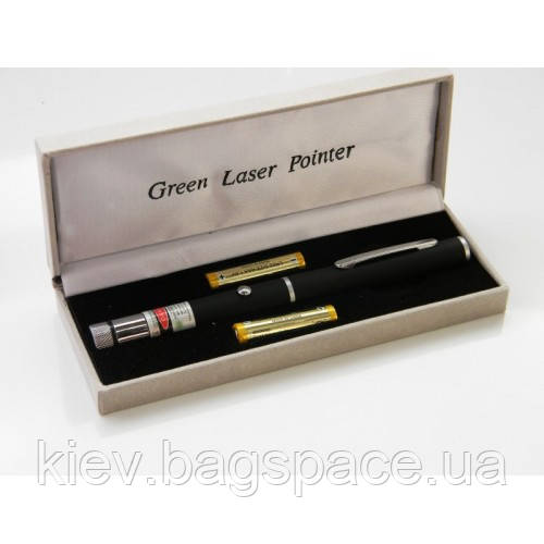 Лазерна указка Laser Pointer 500 mW Зелений (bhui45556) KB, код: 1477931