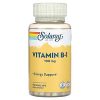 Solaray Vitamin B-1 100 mg 100 капсул SOR-04325 SP