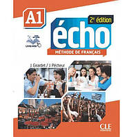 Книга CLE International Écho 2e édition A1 Méthode de Français - Livre de l élève avec DVD-ROM et Livre-web