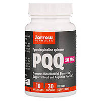 Пирролохинолинхинон PQQ, 10 мг, Jarrow Formulas, 30 капсул GG, код: 2337445