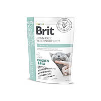 Корм для кошек Brit Veterinary Diet Struvite с заболеванием мочевых путей 400 г с курицей GG, код: 6765866