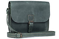 Женская кожаная сумка ручной работы Coolki Handy зелёный BM, код: 6719927