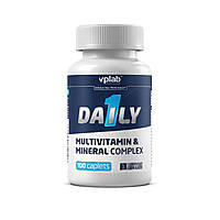 Витаминно мультиминеральный комплекс VP laboratory Daily 1 Multivitamin 100 caps GG, код: 8065702