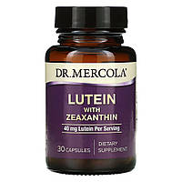 Натуральная добавка Dr. Mercola Lutein with Zeaxanthin, 30 капсул CN14277 SP